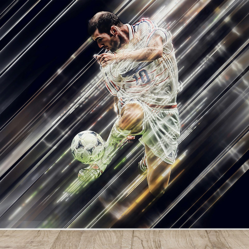 Papier peint panoramique Football - Joueur de Foot