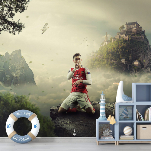 Papier peint panoramique Football - Joueur de Foot