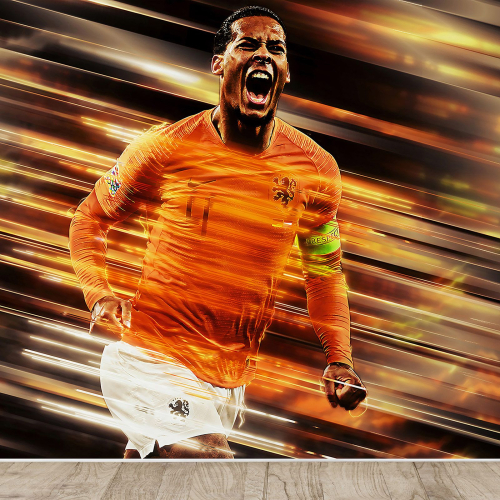 Papier peint panoramique Football - Joueur de Foot