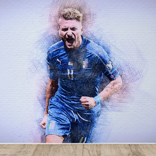 Papier peint panoramique Football - Joueur de Foot