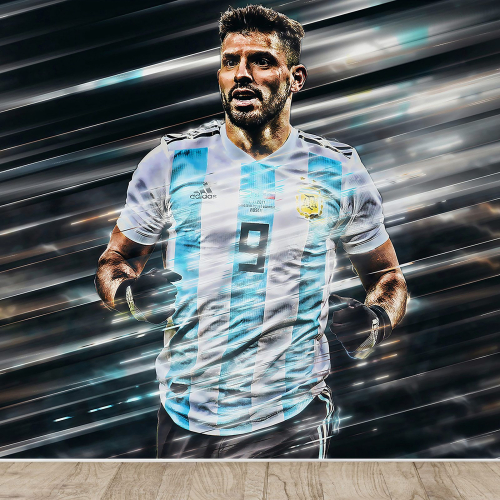 Papier peint panoramique Football - Joueur de Foot