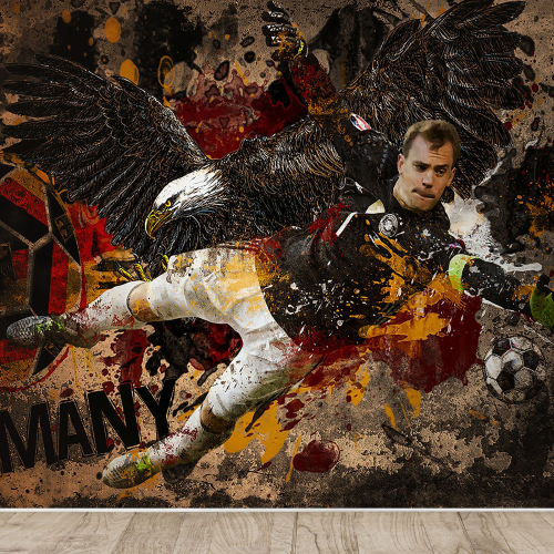 Papier peint panoramique Football - Joueur de Foot