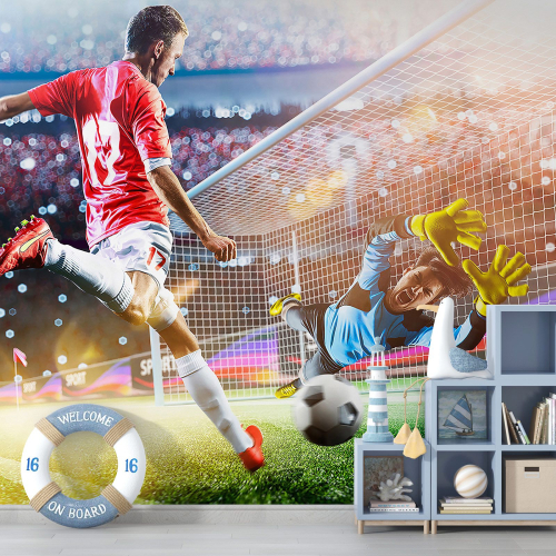 Papier peint panoramique Football - Joueur de Foot