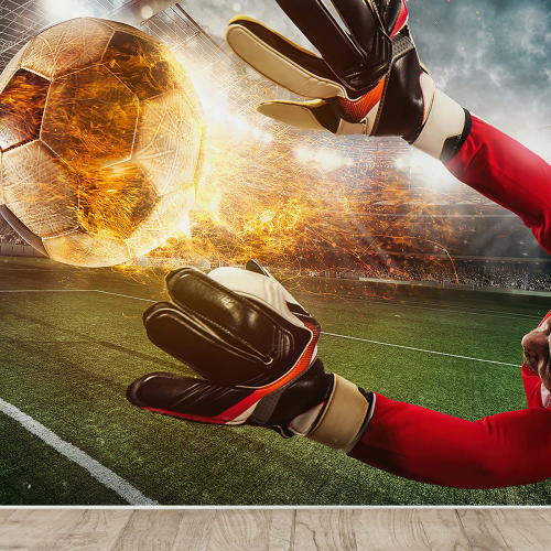 Papier peint panoramique Football - Joueur de Foot