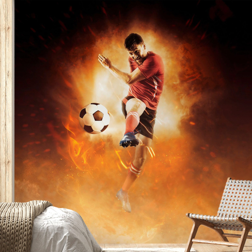 Papier peint panoramique Football - Joueur de Foot