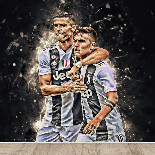 Papier peint panoramique Football - Joueurs de Foot