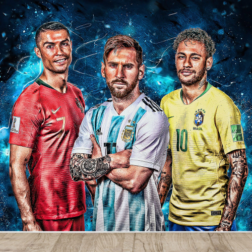 Papier peint panoramique Football - Joueurs de Foot