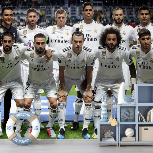 Papier peint panoramique Football - Joueurs de Foot