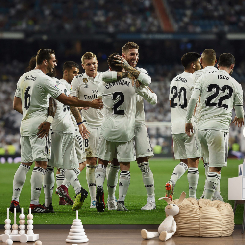 Papier peint panoramique Football - Joueurs de Foot