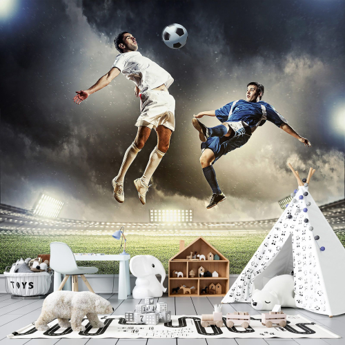 Papier peint panoramique Football - Joueurs de Foot