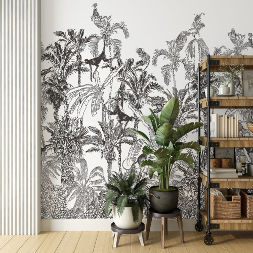 Papier peint panoramique - Forêt Tropicale
