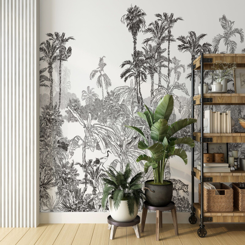 Papier peint panoramique - Forêt tropicale