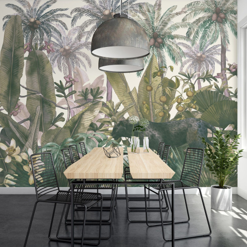 Papier peint panoramique - Forêt tropicale