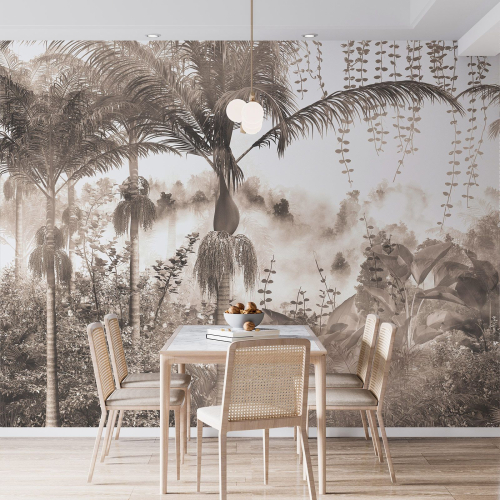 Papier peint panoramique - Forêt tropicale