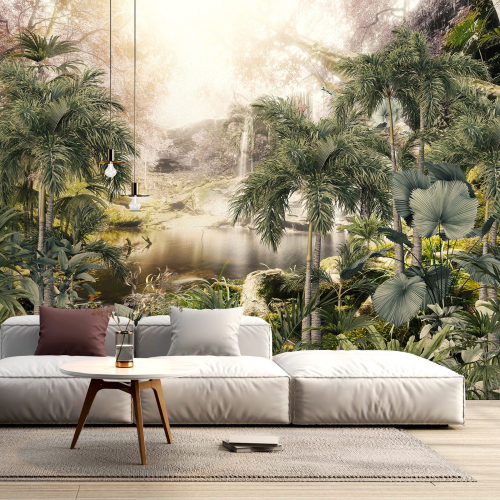 Papier peint panoramique - Forêt tropicale