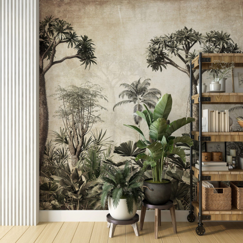 Papier peint panoramique - Forêt Tropicale