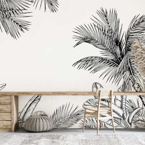 Papier peint panoramique - Forêt tropicale