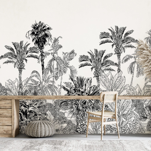 Papier peint panoramique - Forêt tropicale