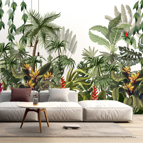 Papier peint panoramique - Forêt tropicale