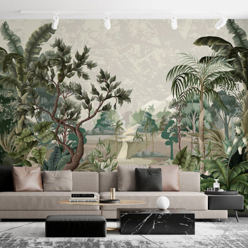 Papier peint panoramique - Forêt tropicale