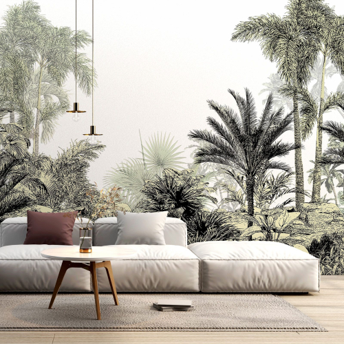 Papier peint panoramique - Forêt Tropicale