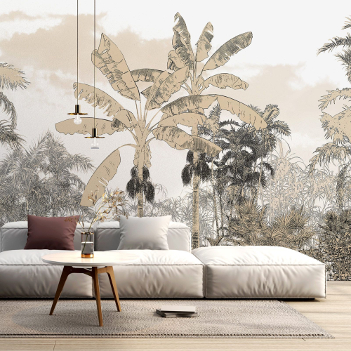 Papier peint panoramique - Forêt Tropicale