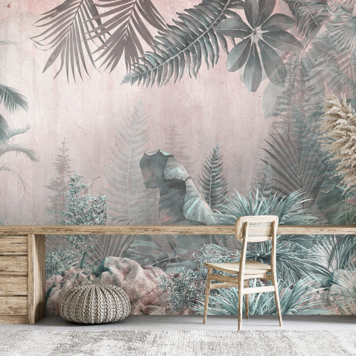 Papier peint panoramique - Forêt Tropicale
