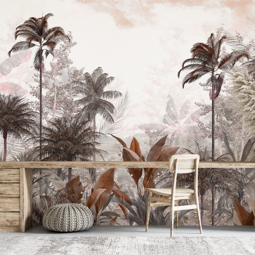 Papier peint panoramique - Forêt Tropicale