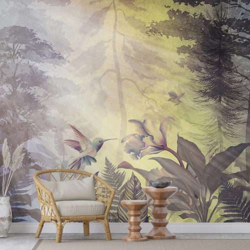 Papier peint panoramique - Forêt Tropicale
