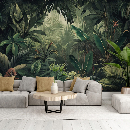 Papier peint panoramique - Forêt tropicale