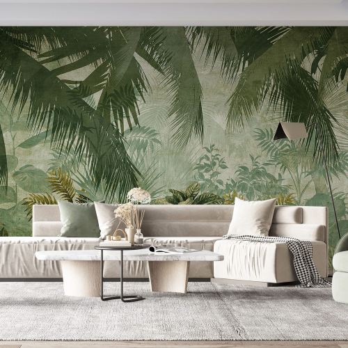 Papier peint panoramique - Forêt Tropicale