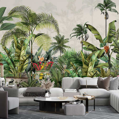 Papier peint panoramique - Forêt Tropicale
