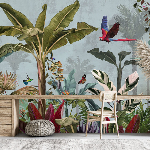 Papier peint panoramique - Forêt Tropicale