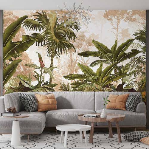 Papier peint panoramique - Forêt Tropicale