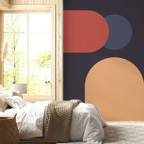 Papier peint panoramique - Géométrique
