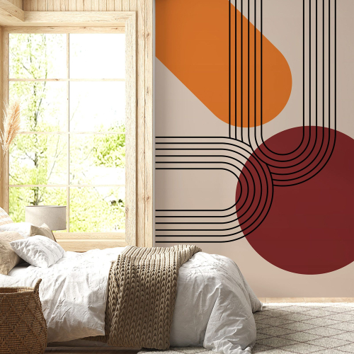 Papier peint panoramique - Géométrique