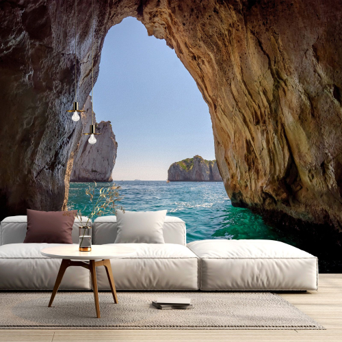 Papier peint panoramique - Grotte