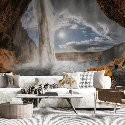 Papier peint panoramique - Grotte