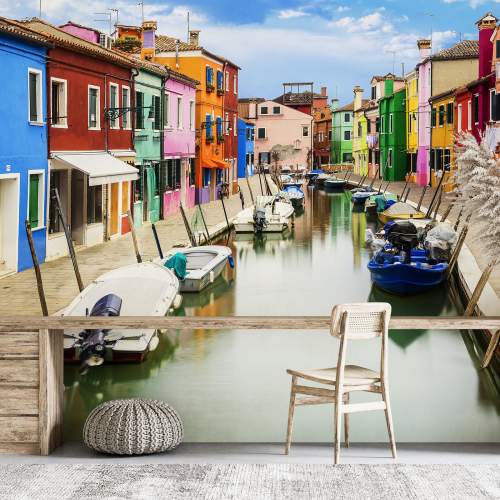 Papier peint panoramique - Ile de Burano