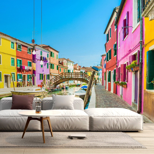 Papier peint panoramique - Ile de Burano