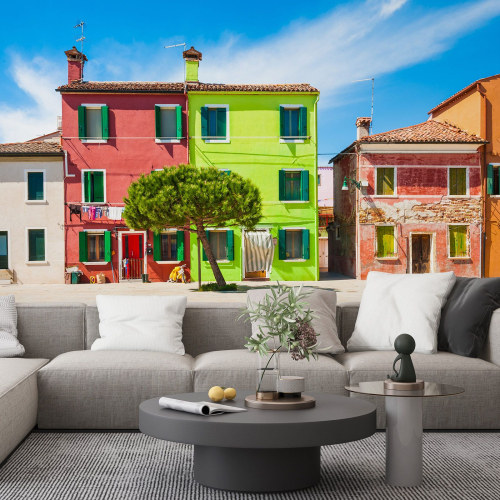 Papier peint panoramique - Ile de Burano