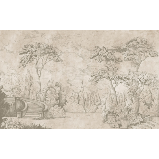 Papier peint panoramique - Jardin