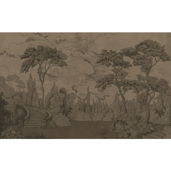 Papier peint panoramique - Jardin