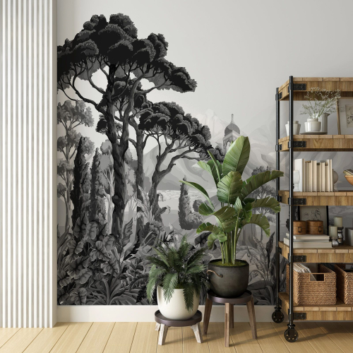 Papier peint panoramique - Jardin