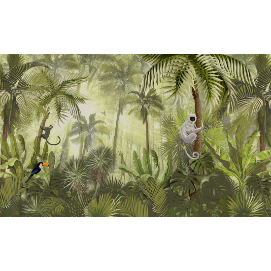 Papier peint panoramique - Jungle