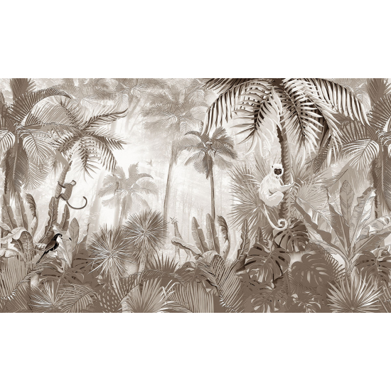 Papier peint panoramique - Jungle