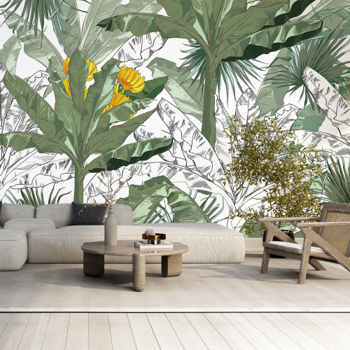 Papier peint panoramique - Jungle