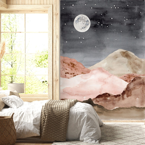 Papier peint panoramique - La nuit Boho
