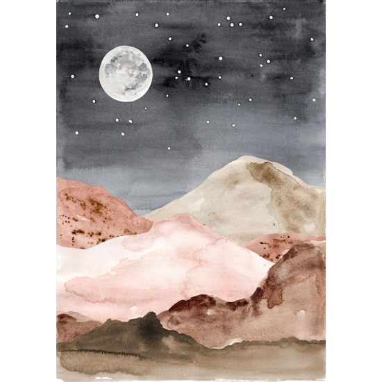 Papier peint panoramique - La nuit Boho