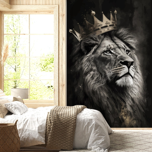 Papier peint panoramique - Lion